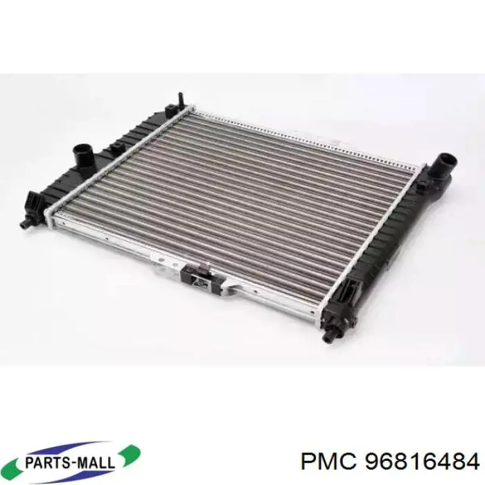 96816484 Parts-Mall radiador refrigeración del motor