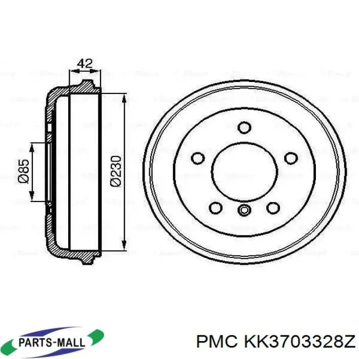 Pastillas de freno delanteras Mazda 323 BA