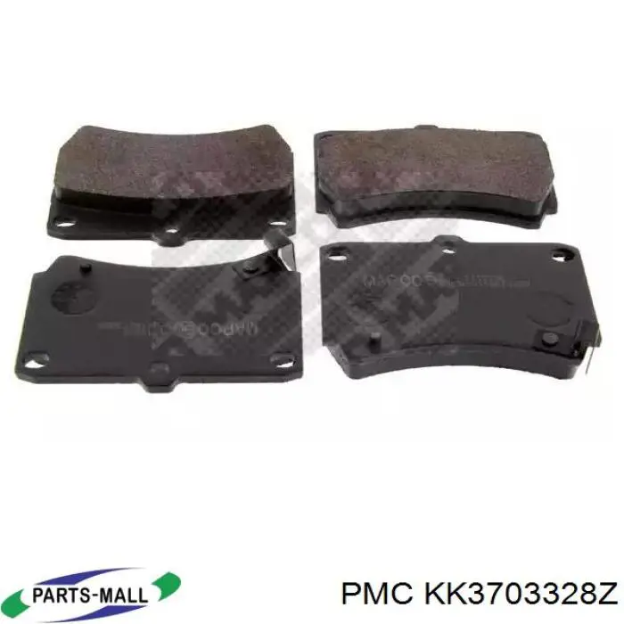 Pastillas de freno delanteras Mazda 323 BA