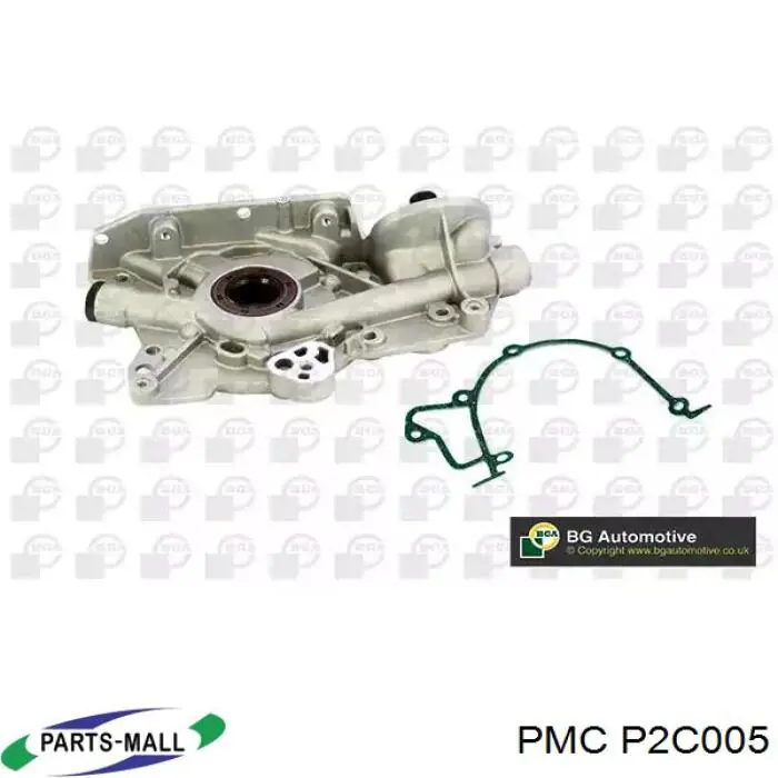 P2C005 Parts-Mall bomba de aceite