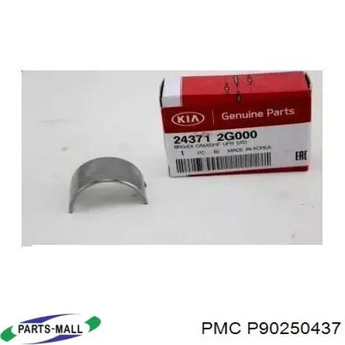 P90250437 Parts-Mall soporte motor izquierdo