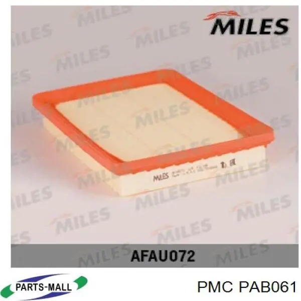 PAB061 Parts-Mall filtro de aire