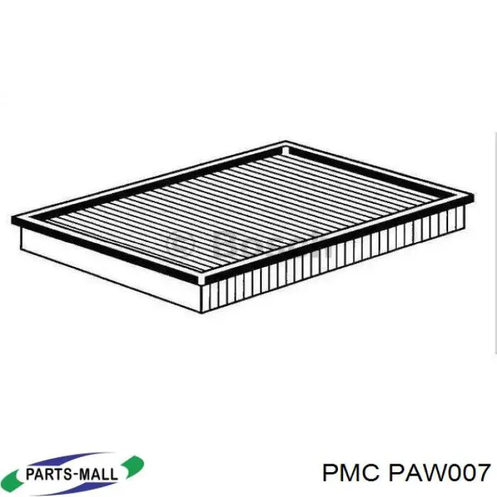 PAW-007 Parts-Mall filtro de aire