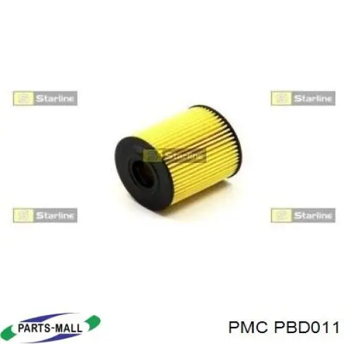 PBD011 Parts-Mall Filtro aceite