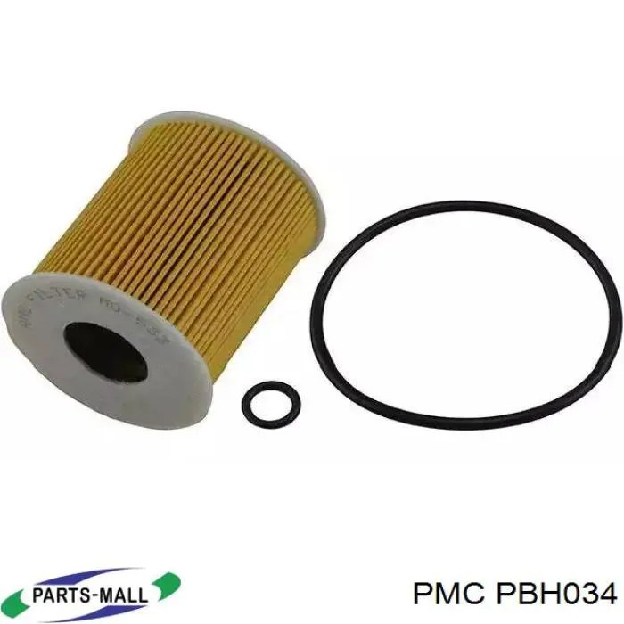 PBH034 Parts-Mall filtro de aceite