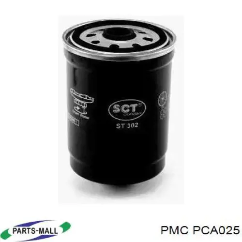 PCA025 Parts-Mall filtro combustible