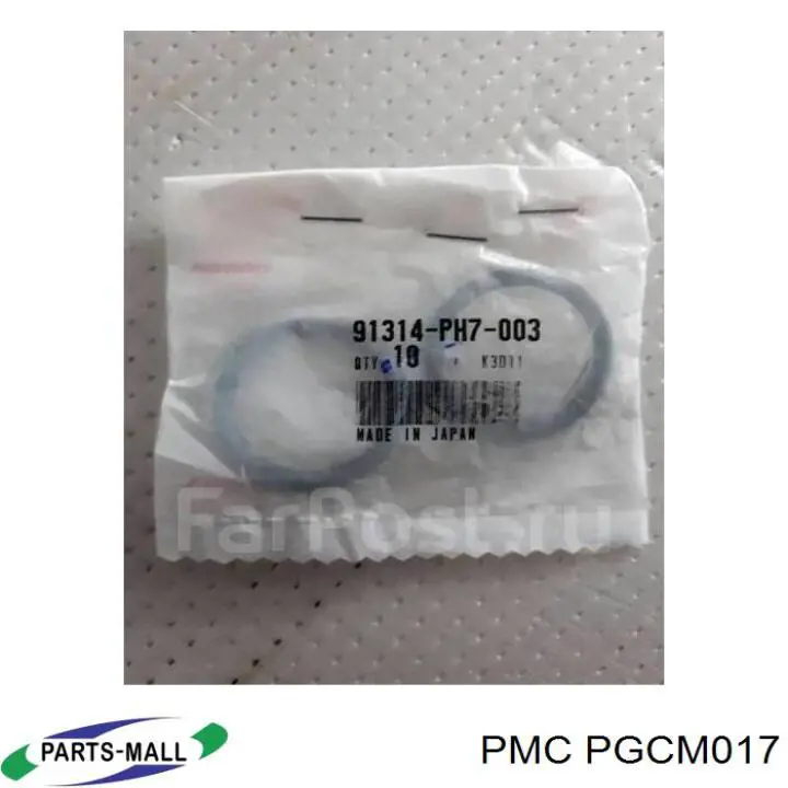 PGCM017 Parts-Mall Empaquetadura de culata