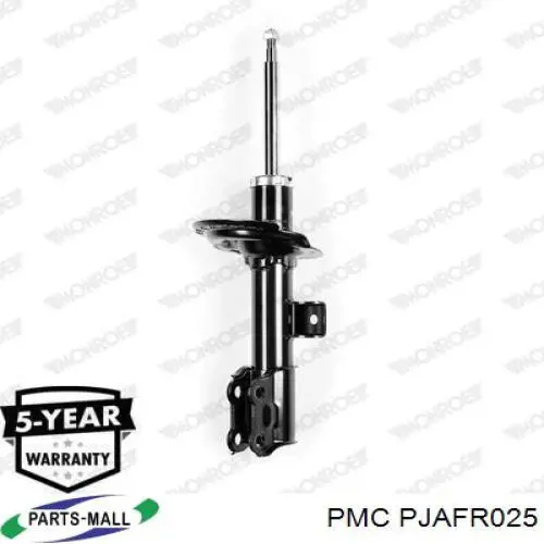 PJA-FR025 Parts-Mall amortiguador delantero derecho