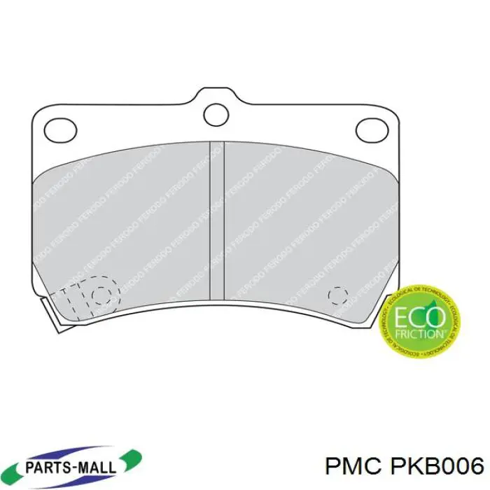 Pastillas de freno delanteras Mazda 323 BA