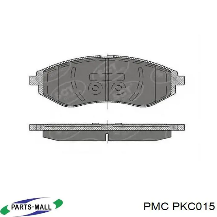 Pastillas freno delanteras Parts-Mall PKC015 precio, desde 21,83 EUR