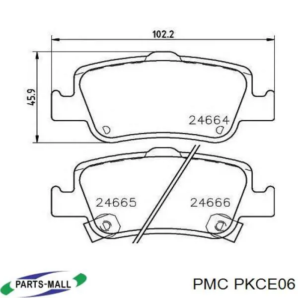 Pastillas de freno delanteras Chevrolet Spark (Matiz) M200, M250