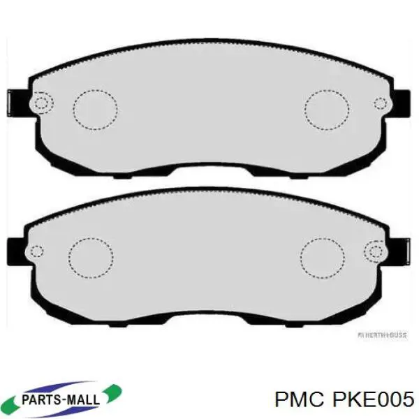 PKE-005 Parts-Mall pastillas de freno delanteras