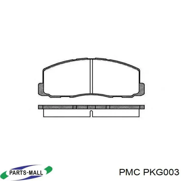 MR389523 Mitsubishi Pastillas delanteras