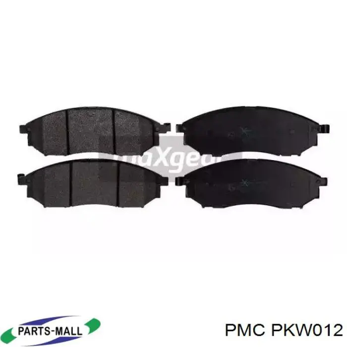 Pastillas de freno delanteras Nissan Navara D40M