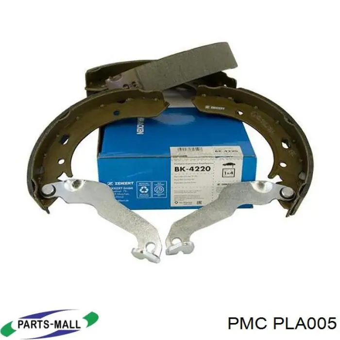 Zapatas de freno PLA005 Parts-Mall