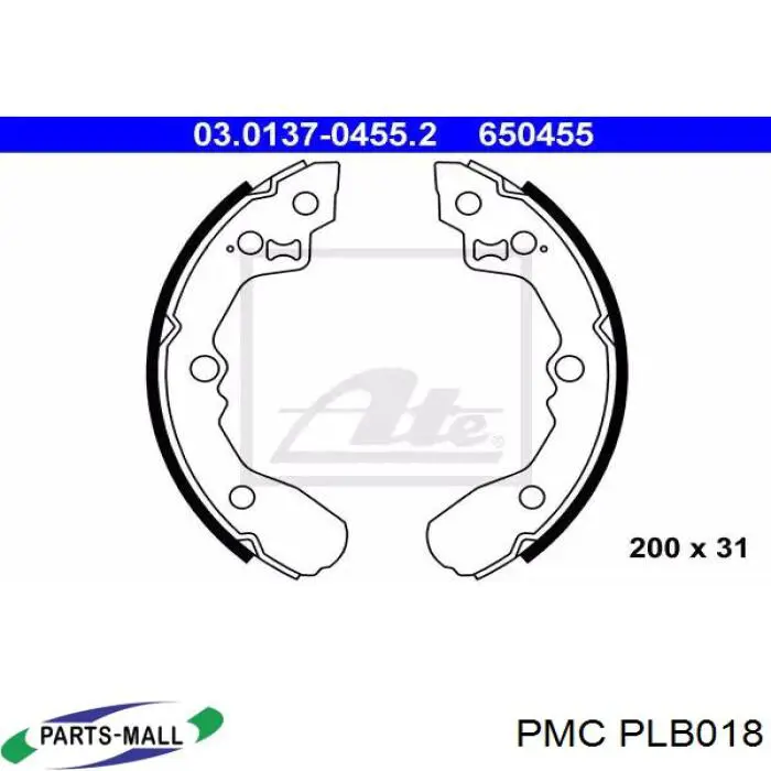 Zapatas de freno 58315FDA01 Hyundai/Kia