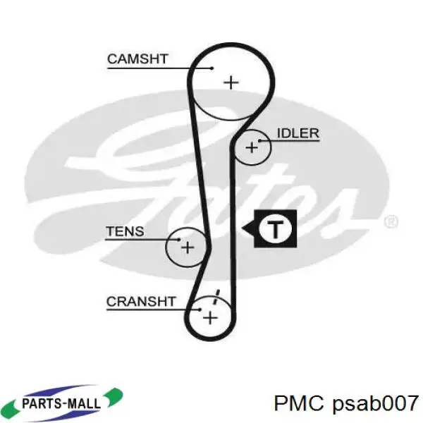 Rodillo, cadena de distribución Hyundai Accent 1