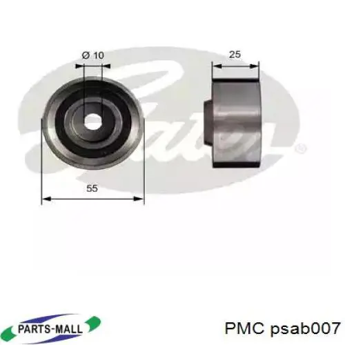 Rodillo, cadena de distribución Hyundai Accent 1