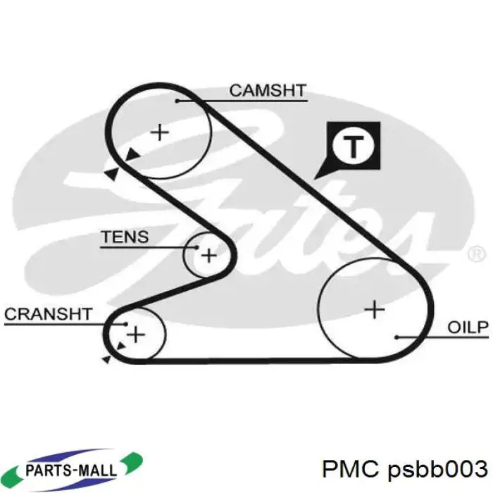 Rodillo, cadena de distribución Mazda 323 BG