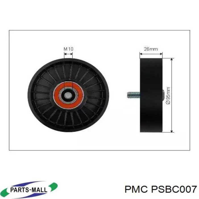 Comprar 33105401 Swag Polea inversión/guía, correa poli V