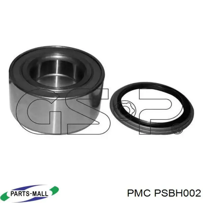 PSBH002 Parts-Mall cojinete de rueda delantero
