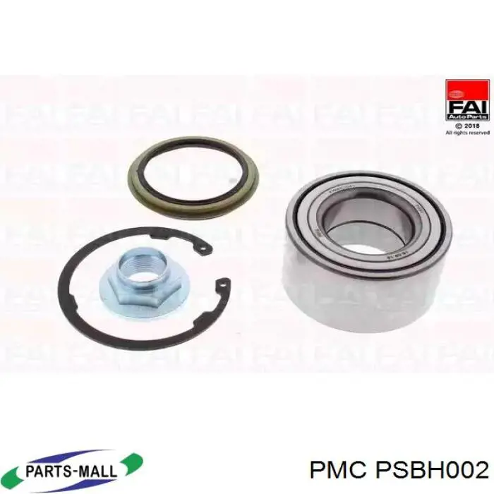 Cojinete de rueda delantero OK9A233047 Mazda