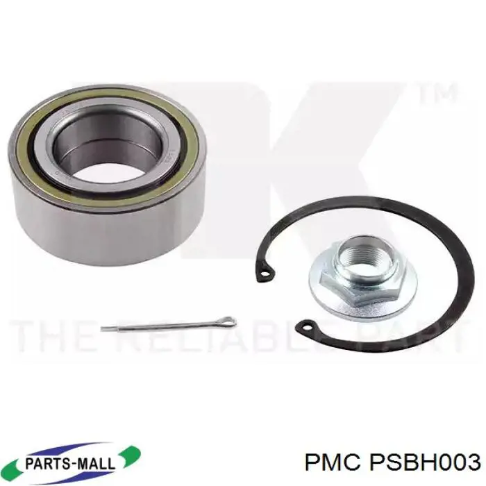 Comprar PSBH003 Parts-Mall Cojinete de rueda delantero