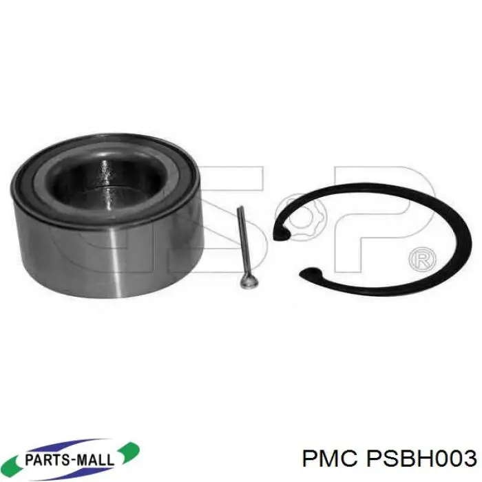 PSBH003 Parts-Mall Rodamientos de rueda delantero