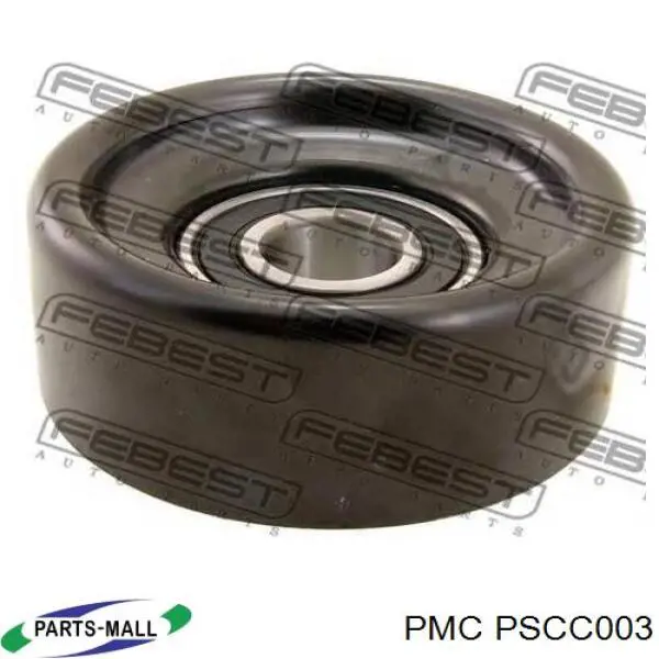 PSCC003 Parts-Mall Polea guía correa poli V