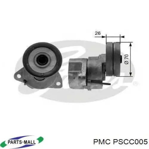 Rodillo tensor correa poli V NTY RNKNS015 precio, desde 15,11 EUR