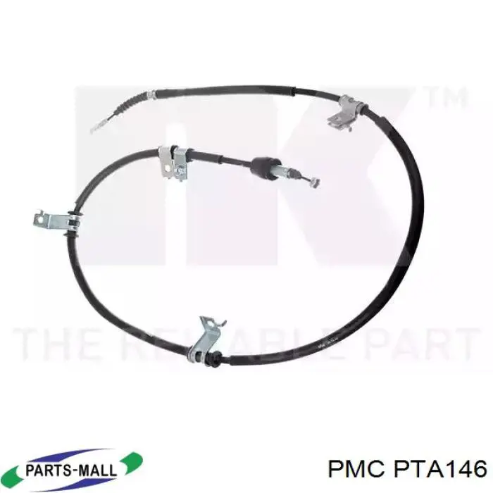 PTA146 Parts-Mall cable de freno de mano trasero derecho