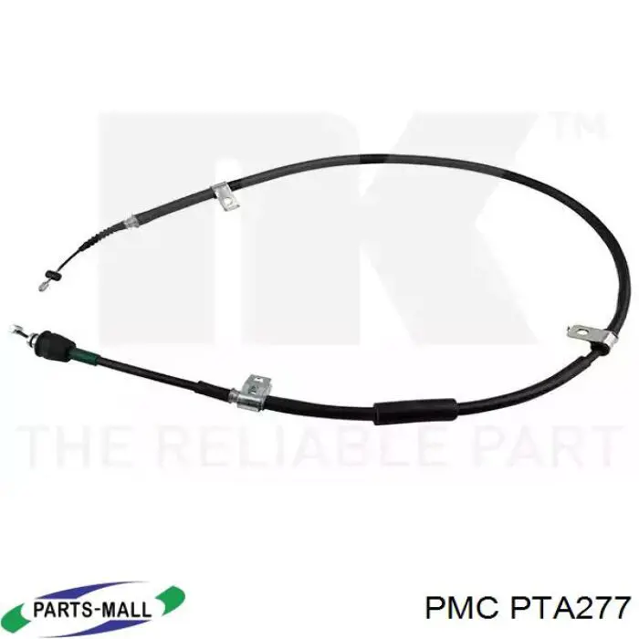 Cable de freno de mano trasero izquierdo 100241 Adriauto