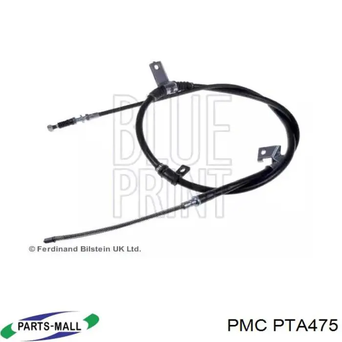 599124A030 Hyundai/Kia cable de freno de mano trasero izquierdo