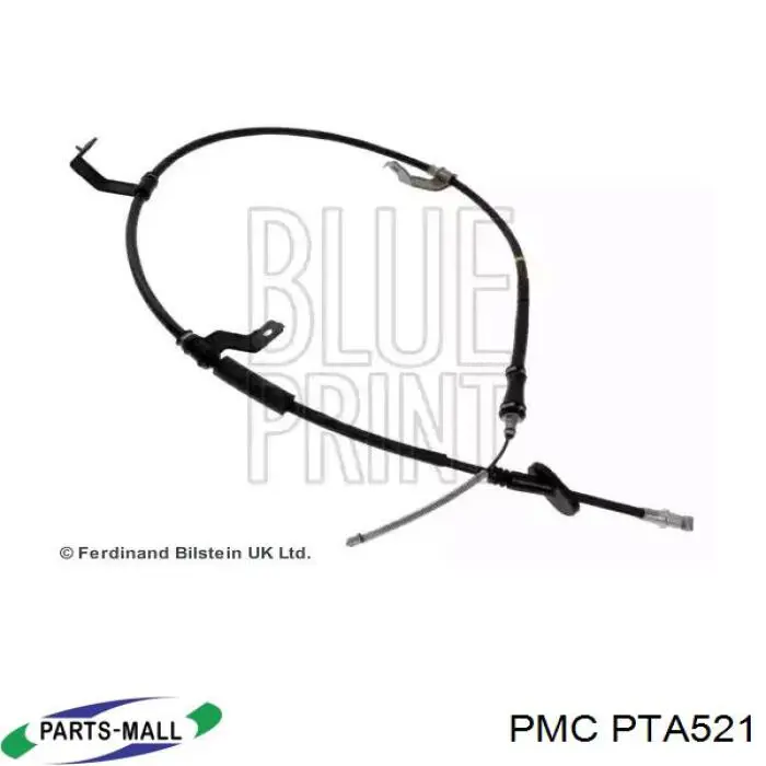 PTA-521 Parts-Mall cable de freno de mano trasero izquierdo