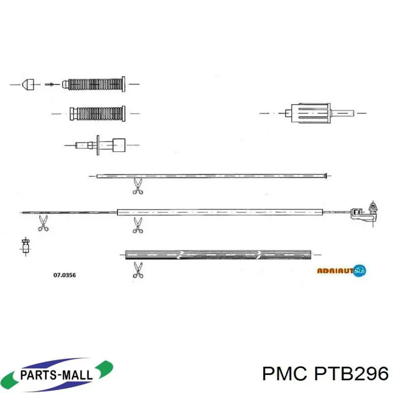 Cable Bowden Triscan 814043308