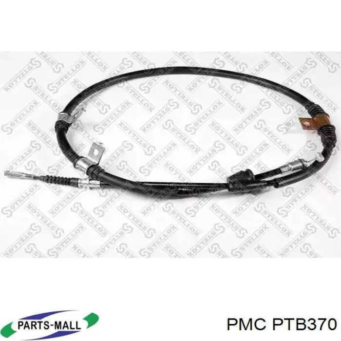 PTB-370 Parts-Mall cable de freno de mano trasero derecho