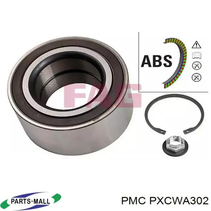 PXCWA-302 Parts-Mall fuelle, árbol de transmisión delantero exterior