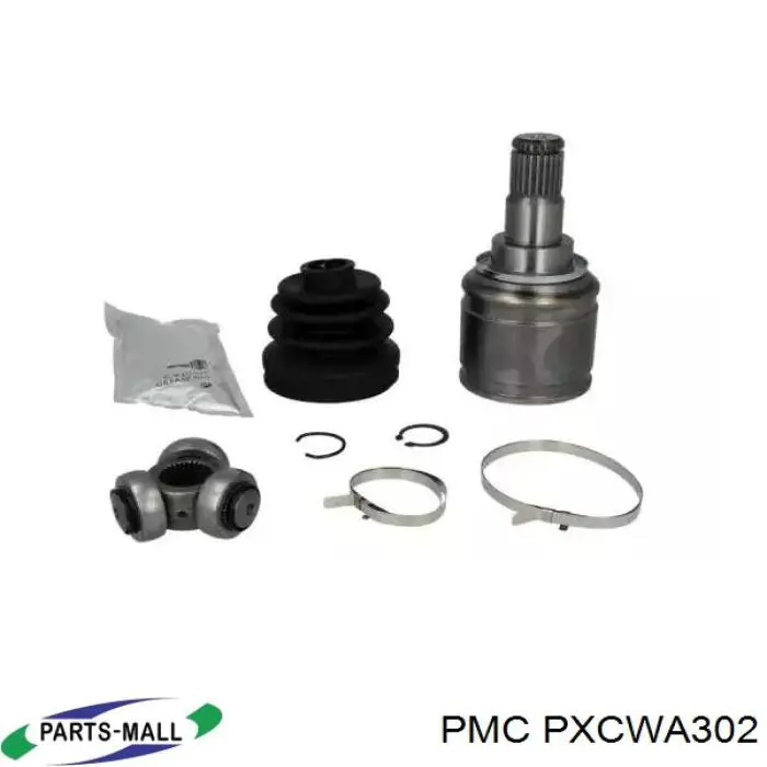 Fuelle de palier delantero exterior PXCWA302 Parts-Mall
