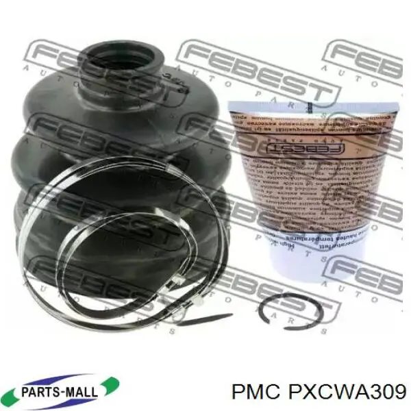 PXCWA309 Parts-Mall Fuelle palier delantero interior