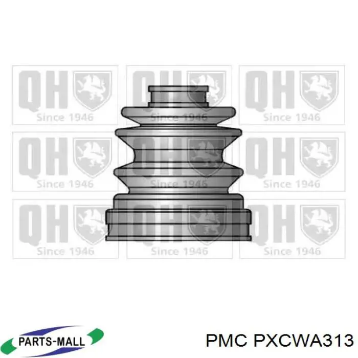 PXCWA313 Parts-Mall Fuelle exterior derecho de junta homocinética