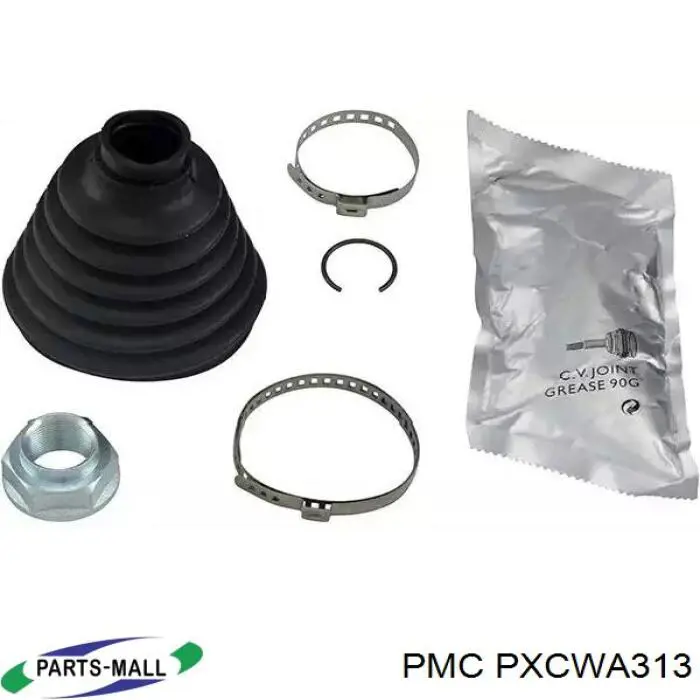 Fuelle exterior derecho de junta homocinética Parts-Mall PXCWA313 precio, desde 10,03 EUR