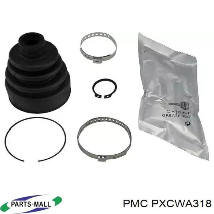 Fuelle de palier delantero exterior PXCWA318 Parts-Mall