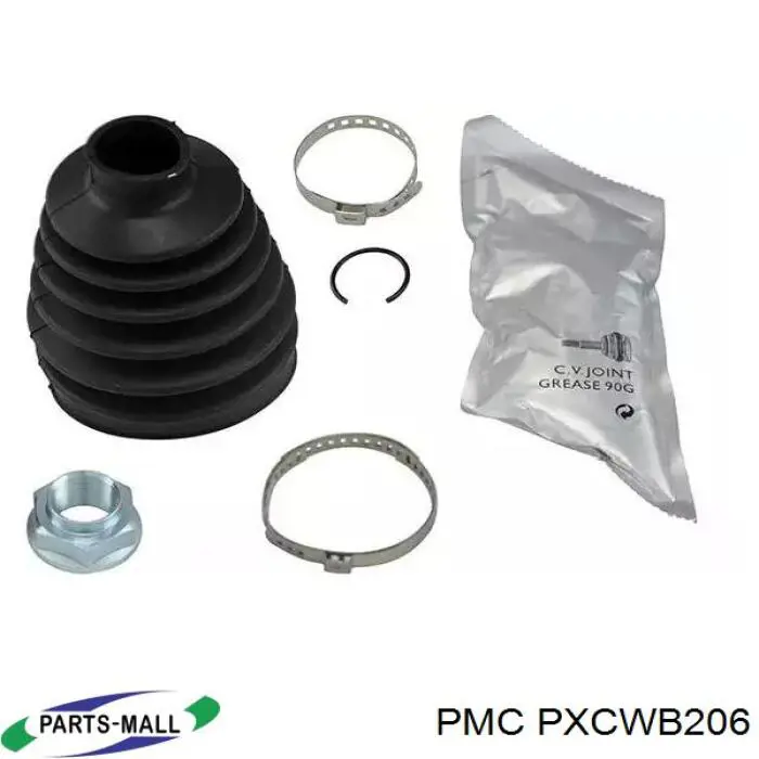 PXCWB206 Parts-Mall Fuelle palier delantero interior
