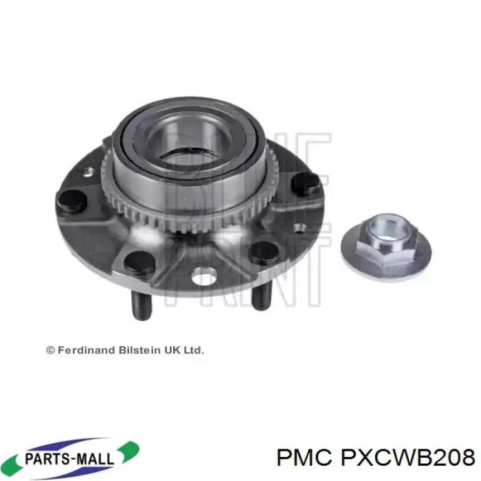 PXCWB208 Parts-Mall Fuelle palier delantero interior