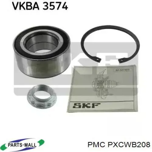 Fuelle de semieje delantero interior PXCWB208 Parts-Mall
