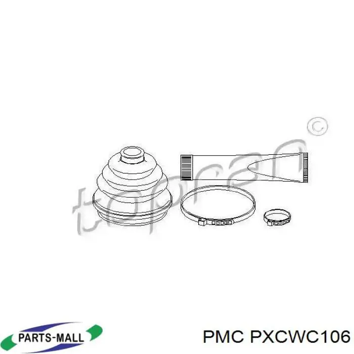 Fuelle transmisión delantero exterior Parts-Mall PXCWC106 precio, desde 8,86 EUR
