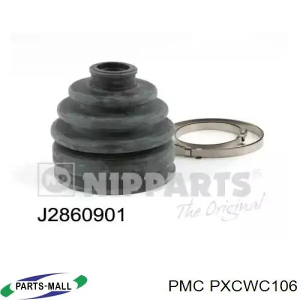 PXCWC106 Parts-Mall Fuelle palier delantero interior