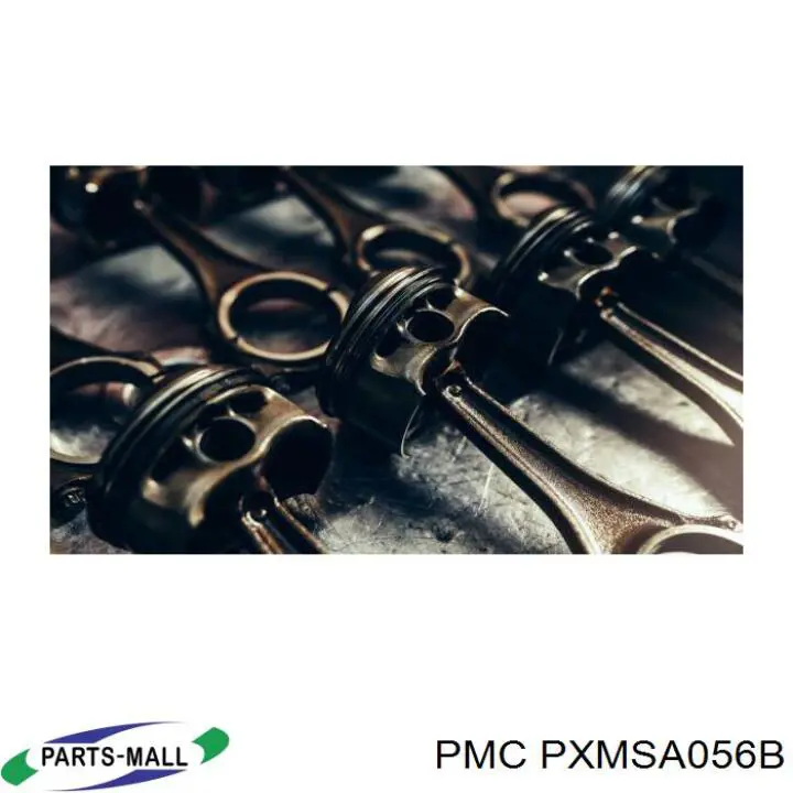 PXMSA056B Parts-Mall pistón con bulón sin anillos, cota de reparación +0,25 mm