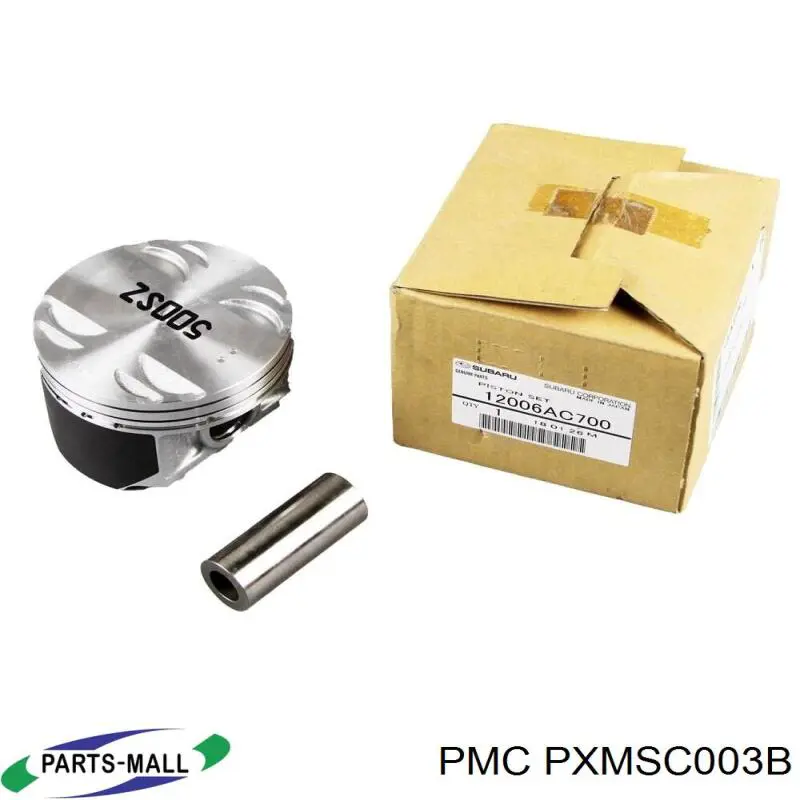 PXMSC003B Parts-Mall pistón completo para 1 cilindro, cota de reparación + 0,25 mm