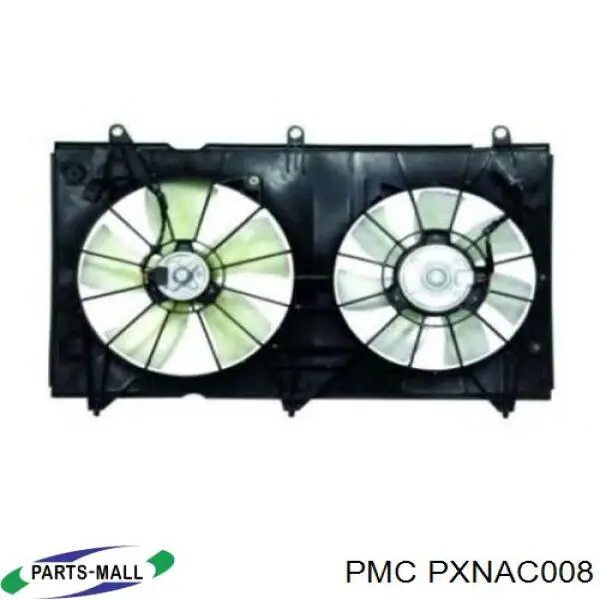 PXNAC008 Parts-Mall condensador aire acondicionado